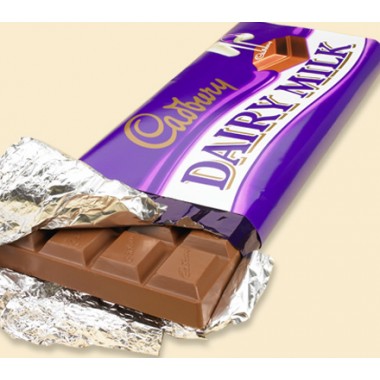 Cadbury's Dairy Milk Chocolate (2 pcs-145 gm)