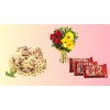 Tehari combo for 3 person with chocolate and flower combo